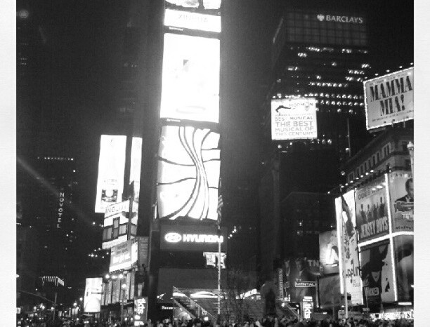 Times Square in NYC – from Instagram