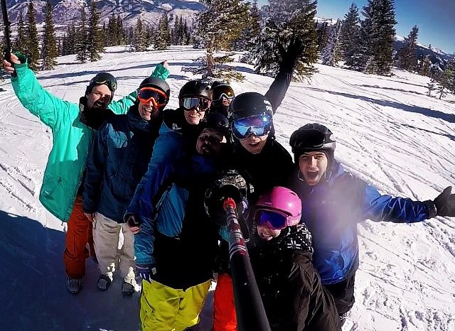 Top of Snowmass with the gang. #wearem2sports #xgames – from Instagram